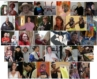 Collage verschiedener Fotos von Frauen