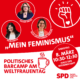 Plakat der SPD zum politischen Barcamp am Weltfrauentag