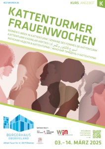 Plakat der Kattenturmer Frauenwochen